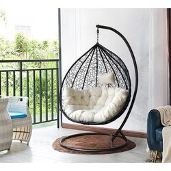 Кресло-кокон GardenLine FAT2647 XL (Black/White)