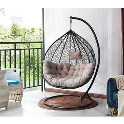 Кресло-кокон GardenLine FAT2654 XL (Dark Grey/Light Grey)