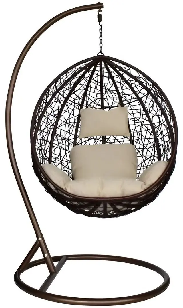 Кресло-кокон GardenLine FAT6825 S (Brown/Beige) - 2