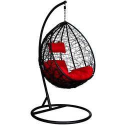 Fotoliu-cocon GardenLine FAT6832 S (Black/Red) Thumb