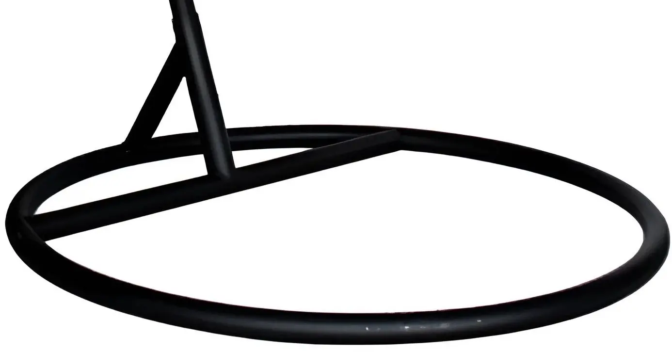 Fotoliu-cocon GardenLine FAT6863 L (Black/Red)