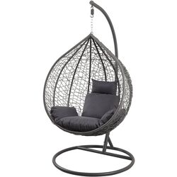 Fotoliu-cocon GardenLine FAT9726 L (Dark Grey) Thumb