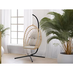 Кресло подвесное GardenLine FAT0947 (Brown/Black)