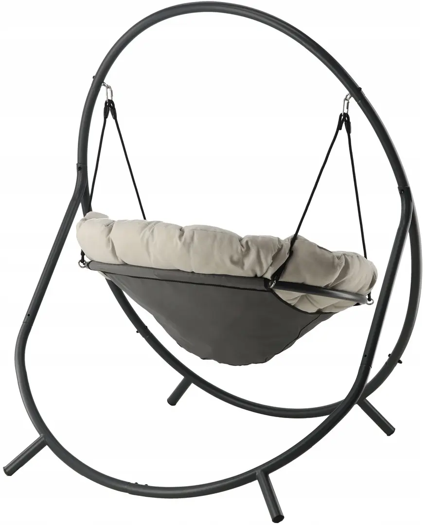 Кресло подвесное GardenLine FAT9927 (Grey/Beige) - 3