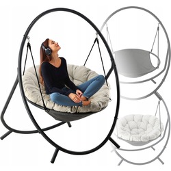 Кресло подвесное GardenLine FAT9934 (Grey) Thumb