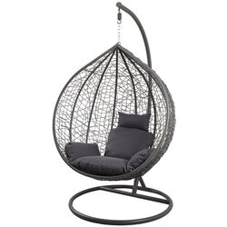 Fotoliu suspendat GardenLine XL FAT9733 (Dark Grey) Thumb