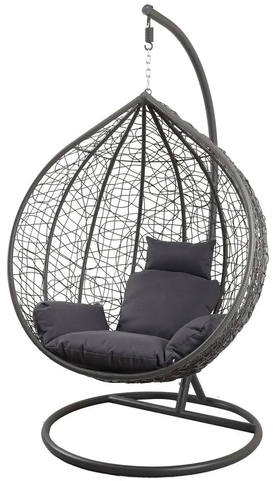 Fotoliu suspendat GardenLine XL FAT9733 (Dark Grey)