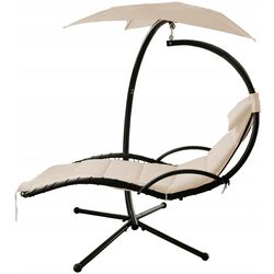 Sezlong suspendat GardenLine MEB2752 (Black/beige) Thumb