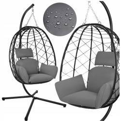 Fotoliu-cocon Gardlov 27652 (Black/Grey) Thumb