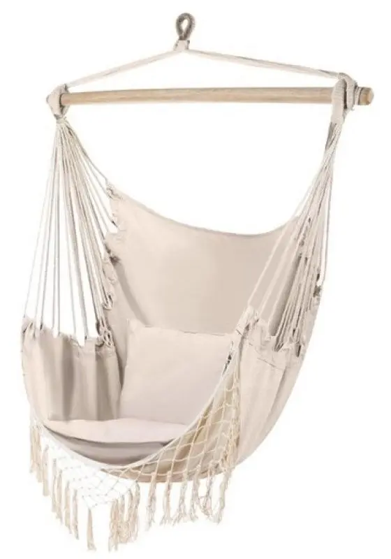 Fotoliu-hamac suspendat Gardlov 23670 (Beige)
