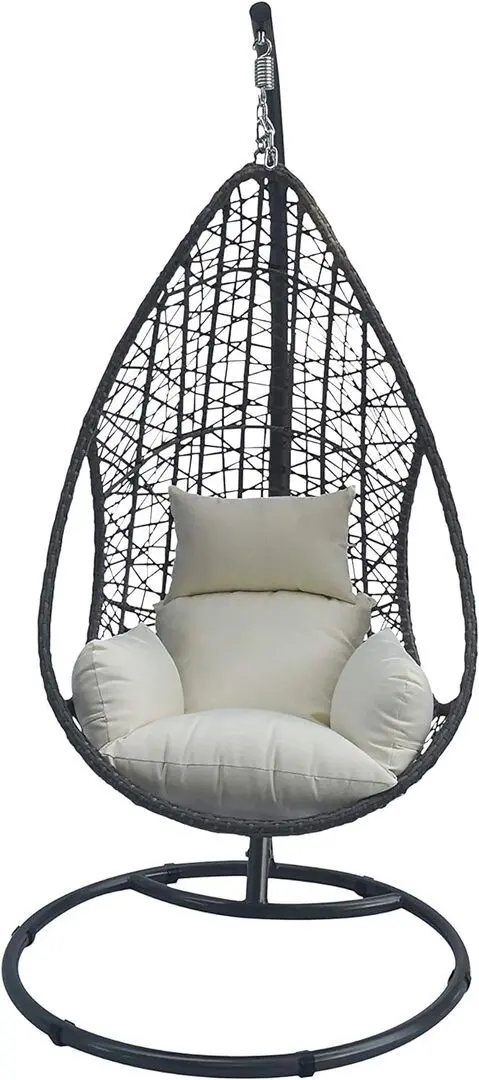 Fotoliu suspendat Axentia Kuba 131901 (Anthracite/White)