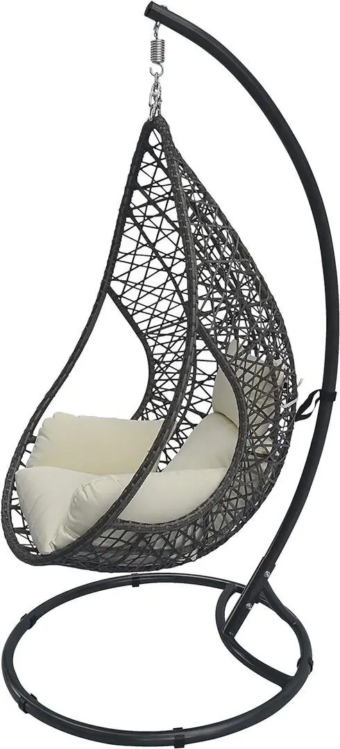 Fotoliu suspendat Axentia Kuba 131901 (Anthracite/White)