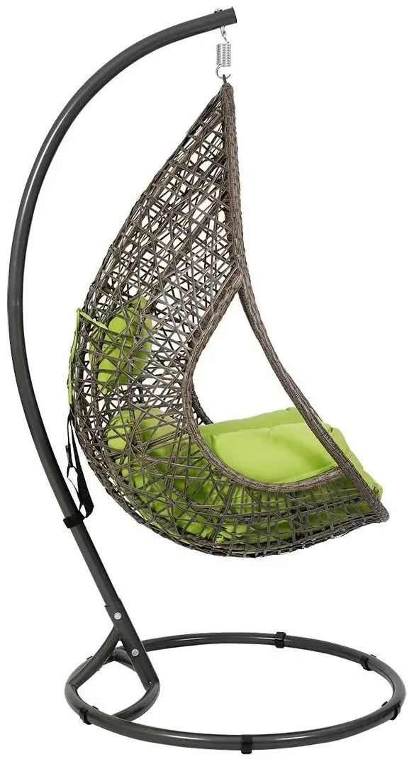 Fotoliu suspendat Axentia Kuba 126594 (Brown/Green)