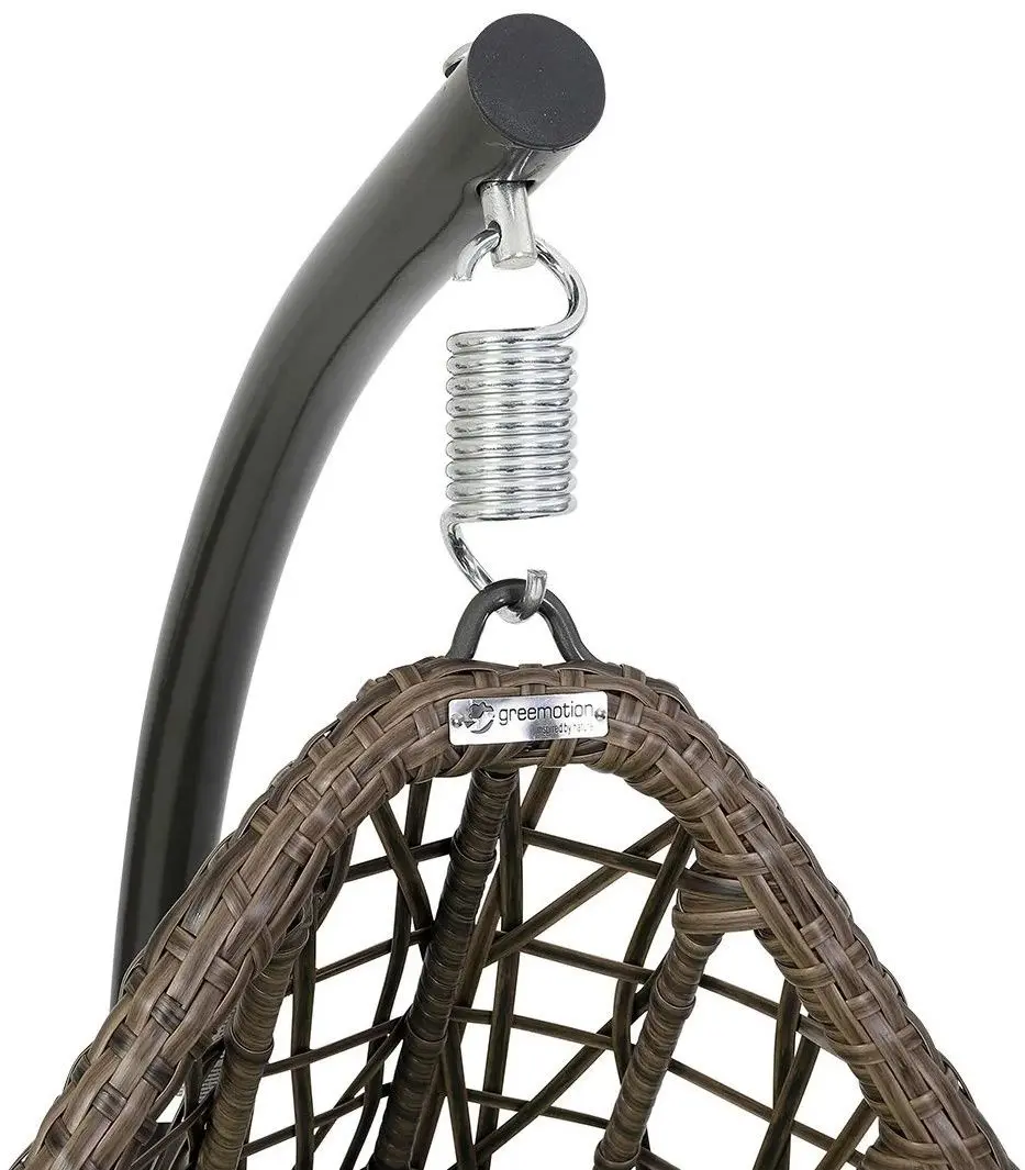 Fotoliu suspendat Axentia Kuba 126594 (Brown/Green)