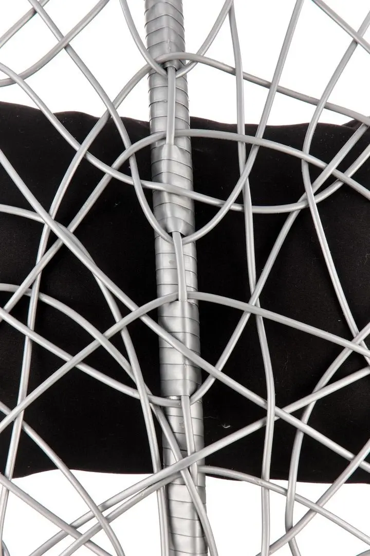 Fotoliu-cocon Halmar Eggy (Gray/Black)