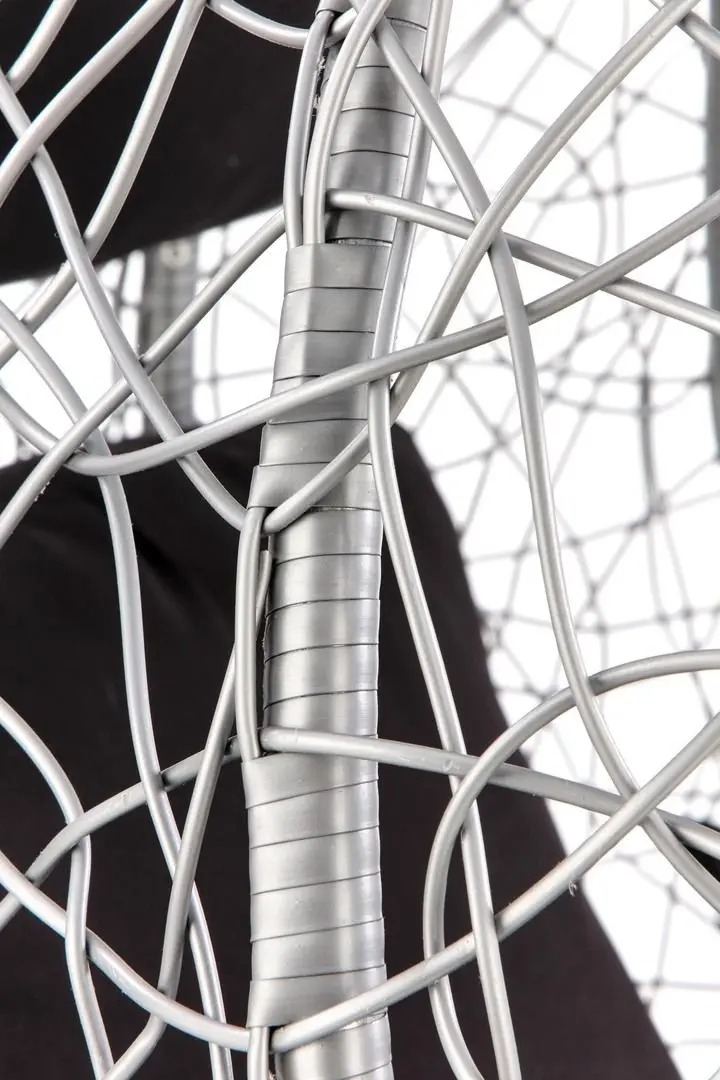 Fotoliu-cocon Halmar Eggy (Gray/Black)