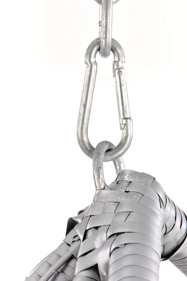 Fotoliu-cocon Halmar Eggy (Gray/Black)