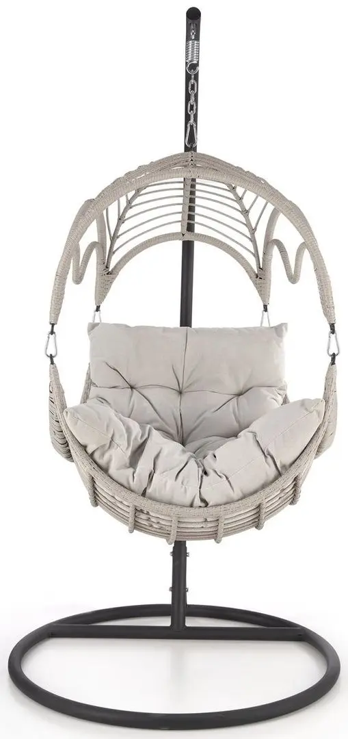 Fotoliu-cocon Halmar Rasmus (Light Grey)