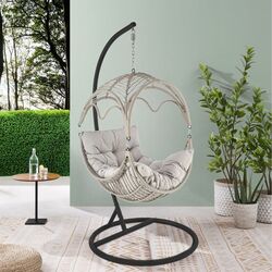 Fotoliu-cocon Halmar Rasmus (Light Grey)