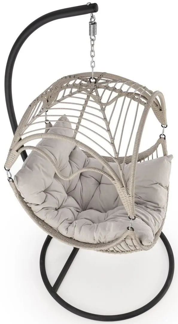 Fotoliu-cocon Halmar Rasmus (Light Grey)