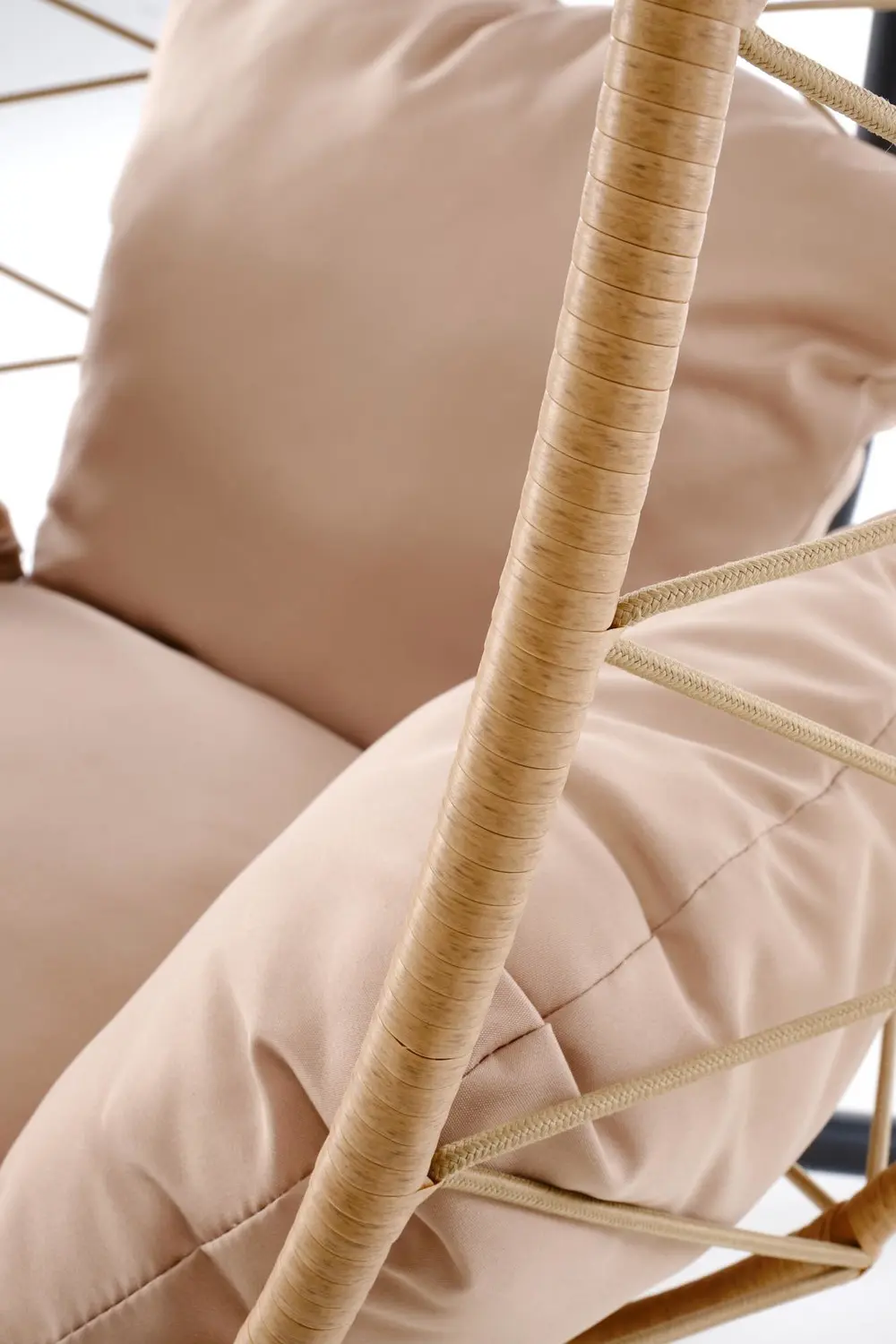 Кресло-кокон Halmar Snake (Natural/Beige)