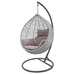 Кресло-кокон Hecht Kiki (Grey/Pink)