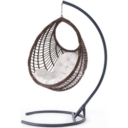 Fotoliu-cocon Heniver Nara Swing (Brown) Thumb