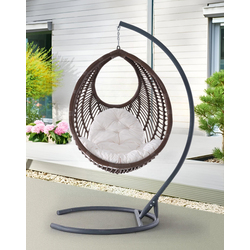 Кресло-кокон Heniver Nara Swing (Brown)