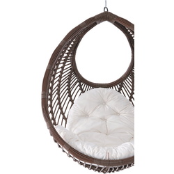 Fotoliu-cocon Heniver Nara Swing (Brown) Thumb