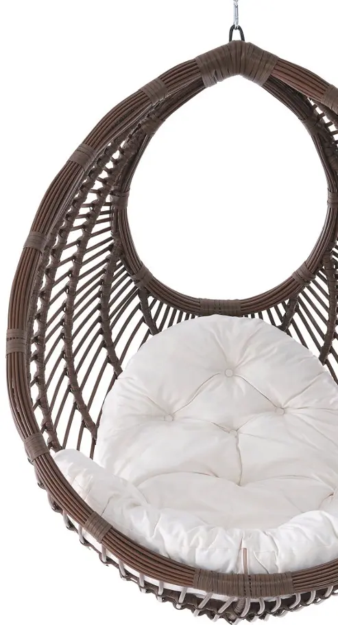 Fotoliu-cocon Heniver Nara Swing (Brown) - 2