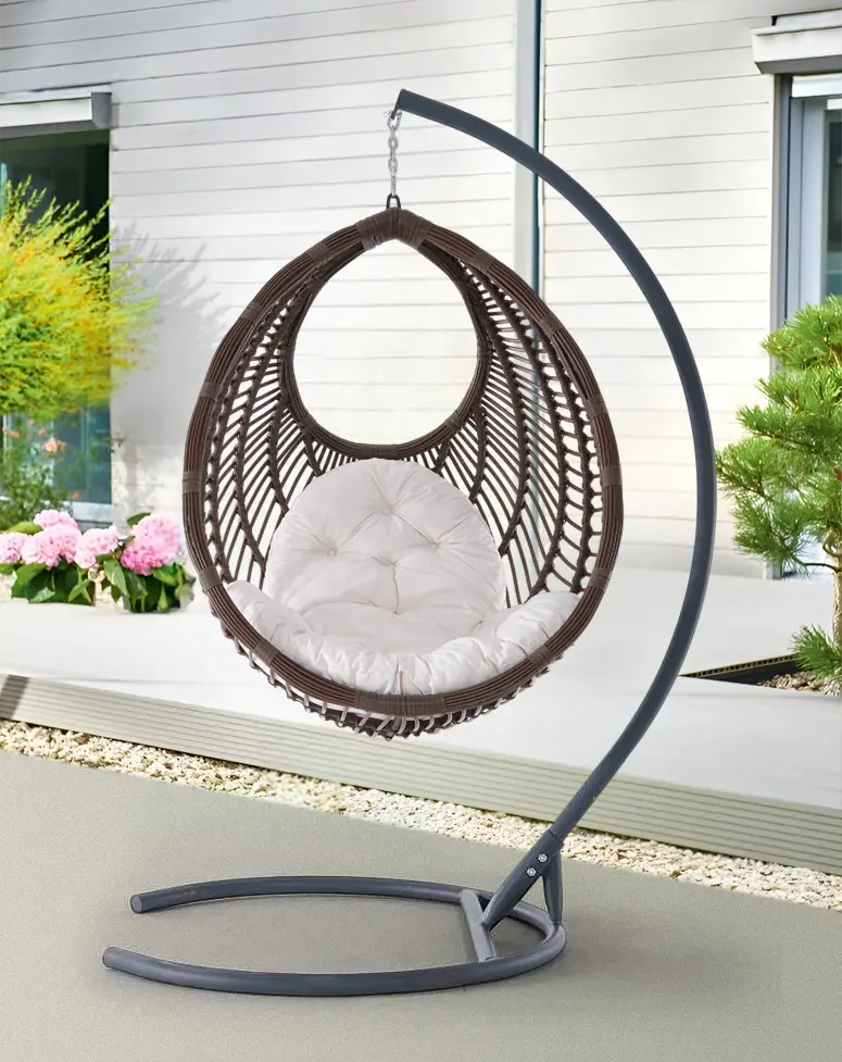 Fotoliu-cocon Heniver Nara Swing (Brown)