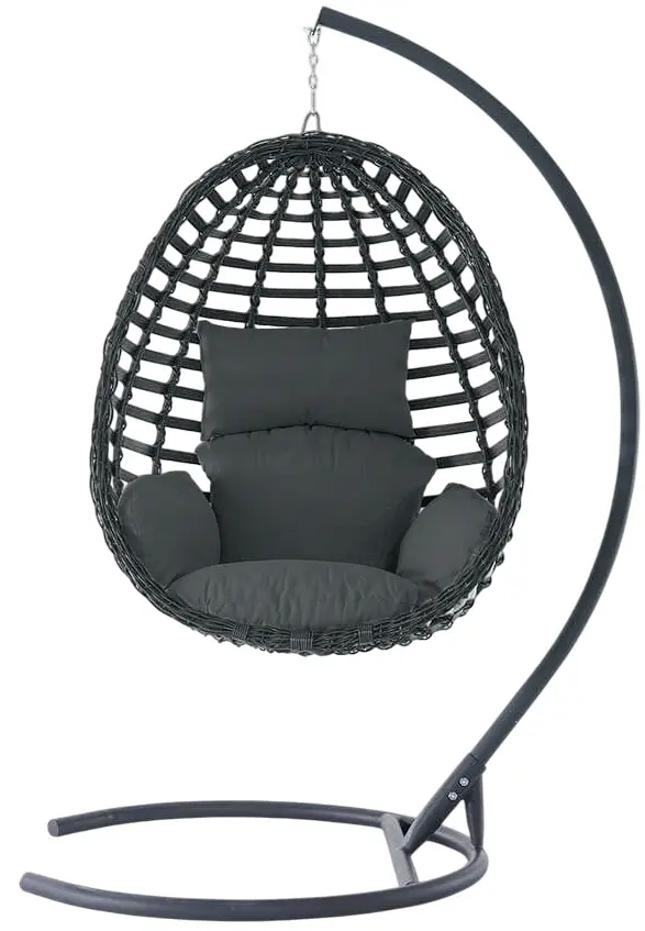 Кресло-кокон Heniver Vektorya Swing (Anthracite) - 4