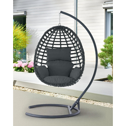 Кресло-кокон Heniver Vektorya Swing (Anthracite)