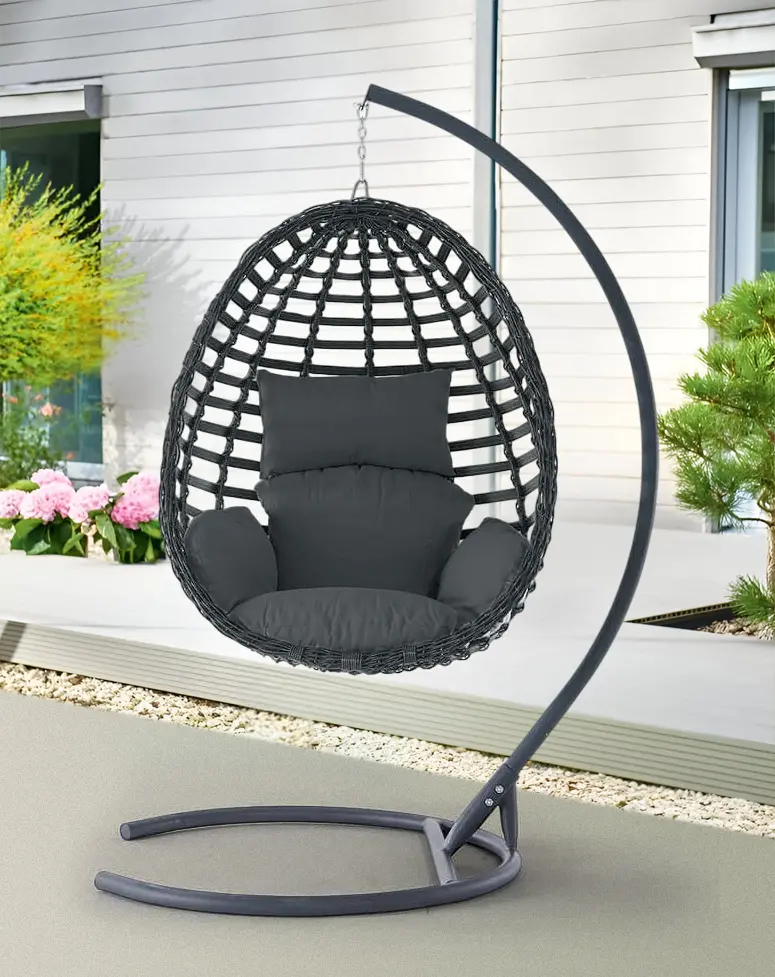 Кресло-кокон Heniver Vektorya Swing (Anthracite)