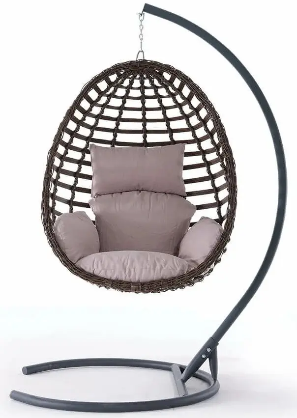 Кресло-кокон Heniver Vektorya Swing (Brown) - 2