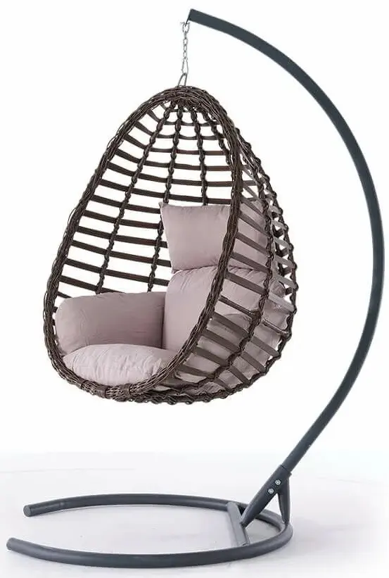 Кресло-кокон Heniver Vektorya Swing (Brown) - 3