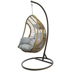 Fotoliu-cocon Jumi Kapelykka (Grey/Natural) Thumb