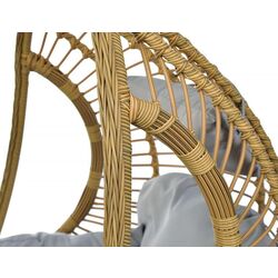 Fotoliu-cocon Jumi Kapelykka (Grey/Natural) Thumb