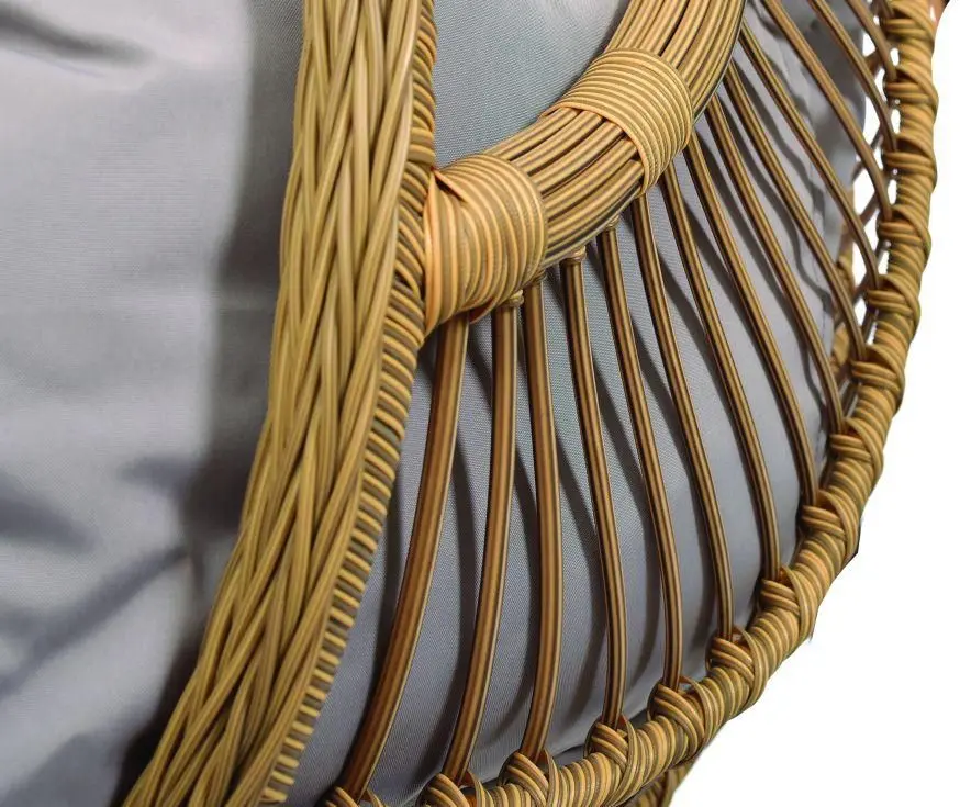 Fotoliu-cocon Jumi Kapelykka (Grey/Natural)