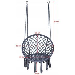 Кресло подвесное Jumi OH-796263 (Grey) Thumb