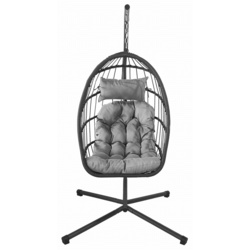 Fotoliu-cocon Jumi OM-318564 (Grey) Thumb