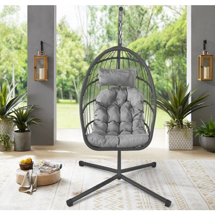 Fotoliu-cocon Jumi OM-318564 (Grey)