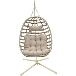 Fotoliu-cocon Koopman 848404 (Beige)