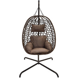 Fotoliu-cocon Koopman 852296 (Dark Brown) Thumb