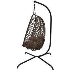 Fotoliu-cocon Koopman 852296 (Dark Brown) Thumb