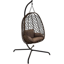 Fotoliu-cocon Koopman 852296 (Dark Brown)