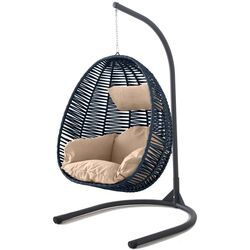 Fotoliu-cocon MDE Darin (Navy Blue) Thumb