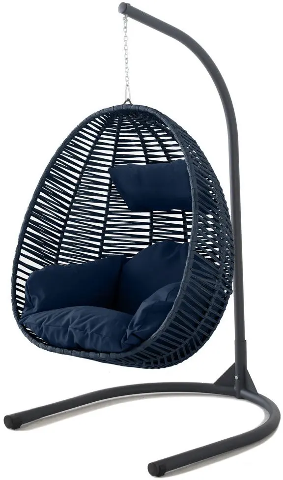 Fotoliu-cocon MDE Darin (Navy Blue)