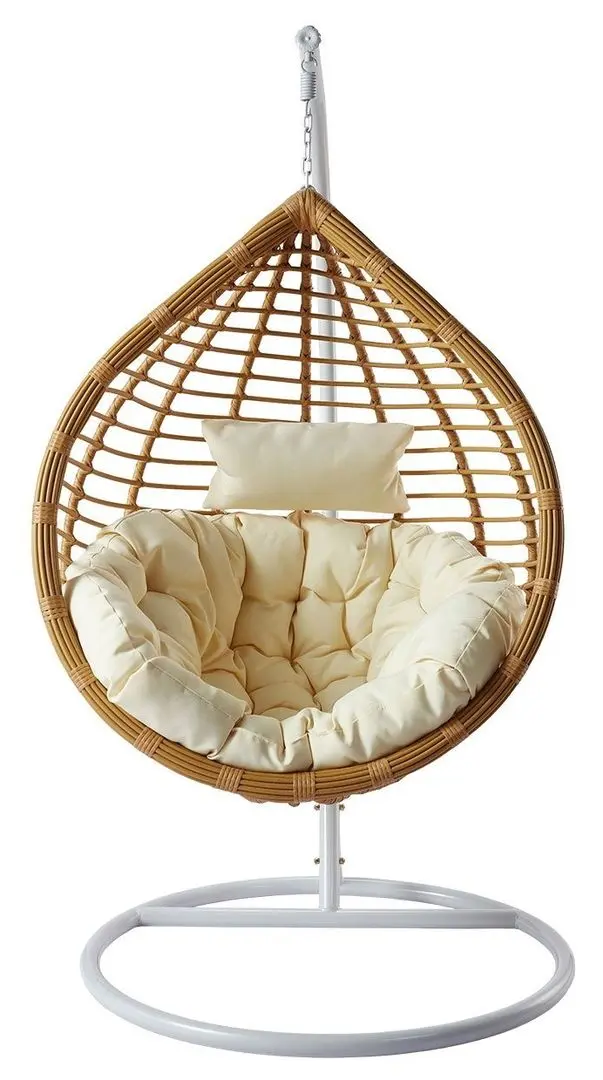 Кресло-кокон Mirjan24 Cykoria/Bali (Natural/Cream/White) - 2