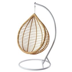 Кресло-кокон Mirjan24 Cykoria/Bali (Natural/Cream/White) Thumb